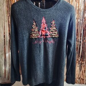 ROYCE BRAND Merry & Bright Fleece Top